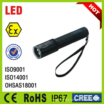 IP67 Rechargeable Mini LED Explosion Proof Torch Lamp